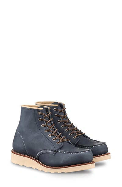 Red Wing 6-inch Moc Boot In Indigo Legacy
