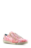 Cloud Aika Print Sneaker In Rose