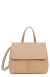 Mansur Gavriel Mini Lady Soft Leather Satchel In Nocciola