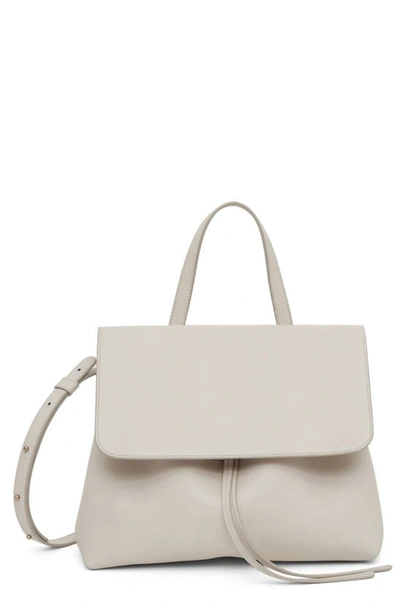 Mansur Gavriel Mini Soft Lady Leather Bag In Avorio