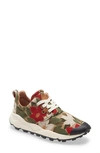 Flower Mountain Pampas Sneaker In Peonia Print Red