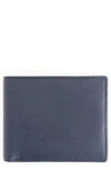 ROYCE RFID LEATHER BIFOLD WALLET,R100-NVON-5