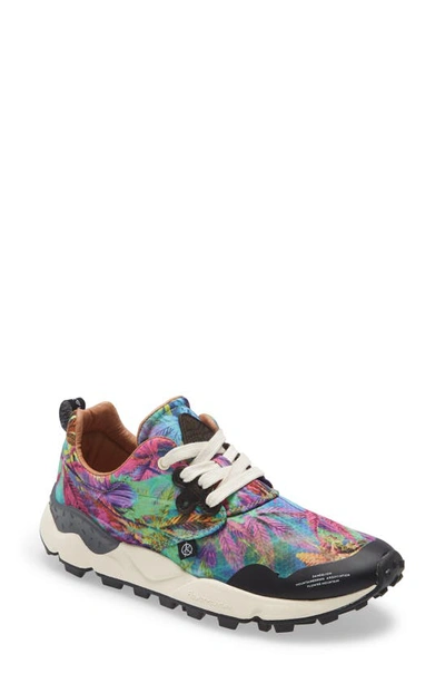 Flower Mountain Pampas Trainer In Multi Print
