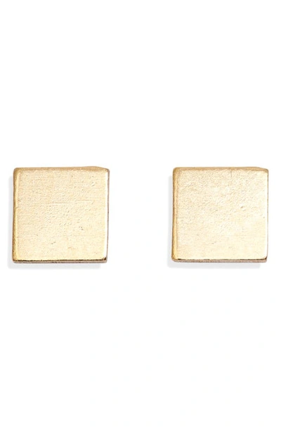 Set & Stones Theo Stud Earrings In Gold