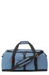 Hedgren Great American Heritage Ventura Water Repellent Duffle Bag In Denim Blue