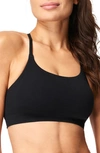 Sweaty Betty Foundation Seamless Yoga Bra In Black