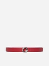 Givenchy 'g' Chain Buckle Leather Belt