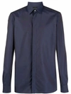 ERMENEGILDO ZEGNA ERMENEGILDO ZEGNA MEN'S BLUE COTTON SHIRT,9YC0CA701357402 39