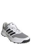 Adidas Golf Tech Response Golf Shoe In White/ Core Black/ Grey