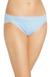 Natori Bliss Cotton French Cut Briefs In Ocean Mist