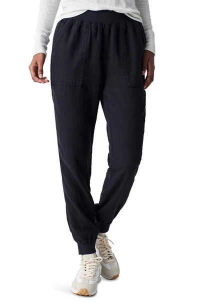 Faherty Arlie Day Pants In Washed Black