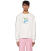 MARC JACOBS WHITE HEAVEN BY MARC JACOBS 'DYSTOPIA' SWEATSHIRT