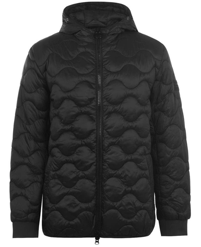 Barbour Acoustic Quilted Jacket In Black