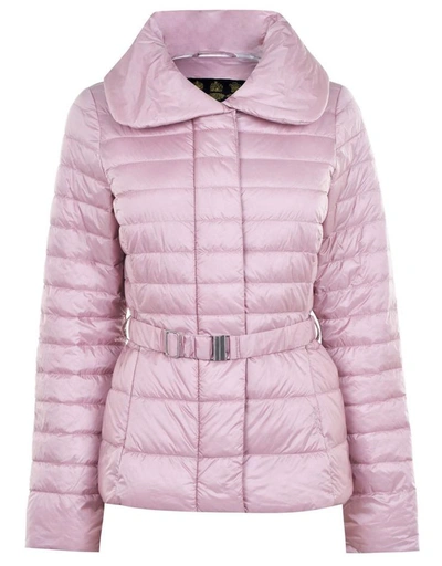 Barbour Borthwick Quilted Jacket In Pink