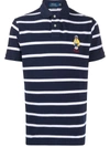 POLO RALPH LAUREN POLO RALPH LAUREN TEDDY BEAR STRIPED POLO SHIRT