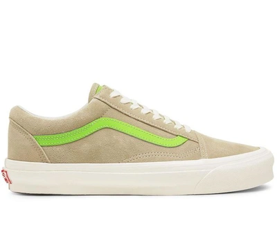 Vans Og Old Skool Lx Sneakers In Beige