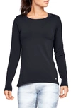 UNDER ARMOUR HEATGEAR® ARMOUR LONG SLEEVE KNIT TOP,1328966