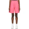 STUSSY PINK LEE BAGGY SHORTS