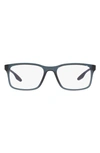 Prada 54mm Pillow Optical Glasses In Light Blue