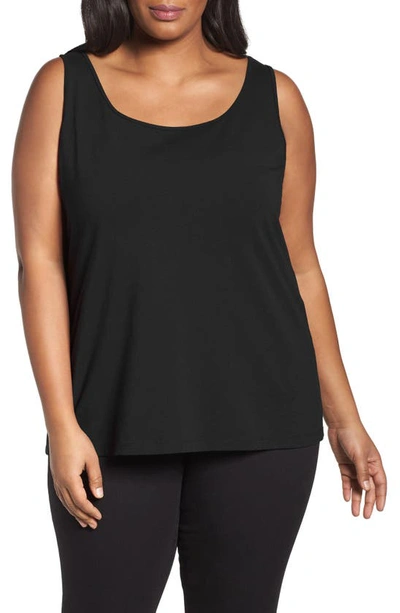 Nic + Zoe Perfect Tank In Black Onyx