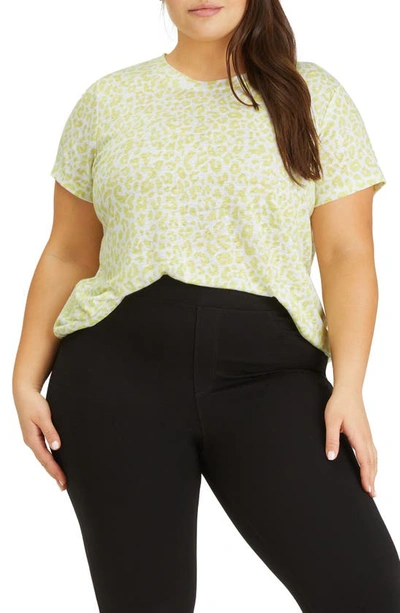 Sanctuary The Perfect Tee T-shirt In Lime Leo