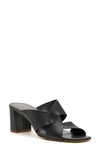 Botkier Ulla Block Heel Slide Sandal In Black Leather