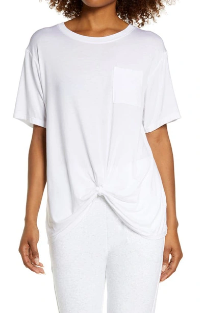 Zella Peaceful Knot T-shirt In White