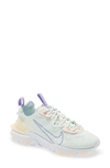 Nike React Vision High-top Sneakers In Barely Green/ Purple/ Crimson