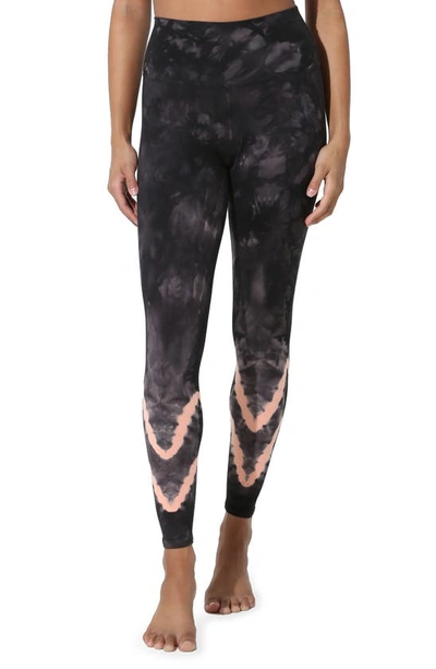 Electric & Rose Sunset High Waist Leggings In Multicolour