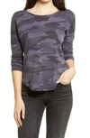 SPLENDID ZANDER CAMO TOP,RF8K582