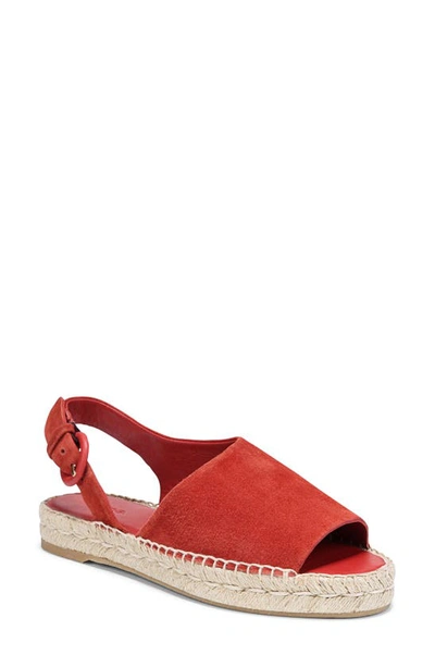 Vince Linton Espadrille Sandal In Red Clay/ Red