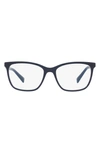 Tiffany & Co 54mm Square Optical Glasses In Pearl Sapphire