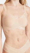 Commando Butter Soft-support Bralette In Tan