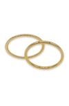 Adornia 14k Yellow Gold Vermeil Stacking Rings In Yellow