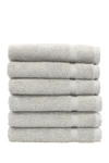 Linum Home Denzi Washcloths In Grey