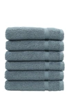 Linum Home Denzi Washcloths In Denzi Blue