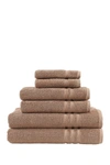 Linum Home Denzi 6-piece Towel Set In Latte