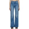PACO RABANNE BLUE FLARE JEANS
