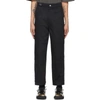 ADER ERROR BLACK KERLY TROUSERS