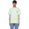 ADER ERROR GREEN FOIL TAPE LOGO T-SHIRT