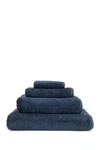 LINUM HOME MIDNIGHT BLUE SOFT TWIST 4-PIECE TOWEL SET,850335004255