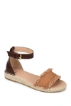 Journee Collection Journee Tristeeen Ankle Strap Espadrille Sandal In Tan