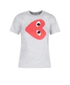 COMME DES GARÇONS PLAY COMME DES GARÇONS PLAY HEART PRINTED T