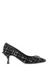 DOLCE & GABBANA DOLCE & GABBANA TWEED DETAILED PUMPS