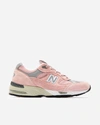 New Balance Made In England 991 Suede And Leather Trainers In Pink