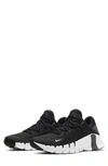 Nike Free Metcon 5 Rubber-trimmed Mesh Sneakers In Black/ Black/ Grey