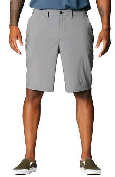 Fundamental Coast A Game Stretch Shorts In Deep Taupe