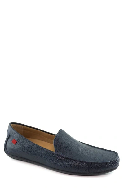 Marc Joseph New York 'broadway' Driving Shoe In Navy Grainy