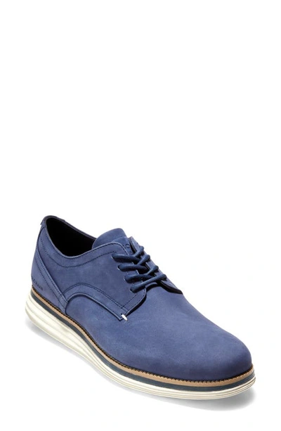 Cole Haan Originalgrand Cloudfeel Energy Sneaker In Marine Blue Nubuck