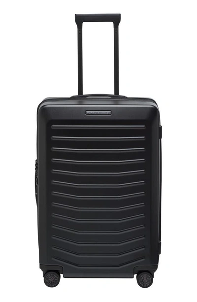 Porsche Design Roadster Check-in Medium 27-inch Spinner Suitcase In Matte Black